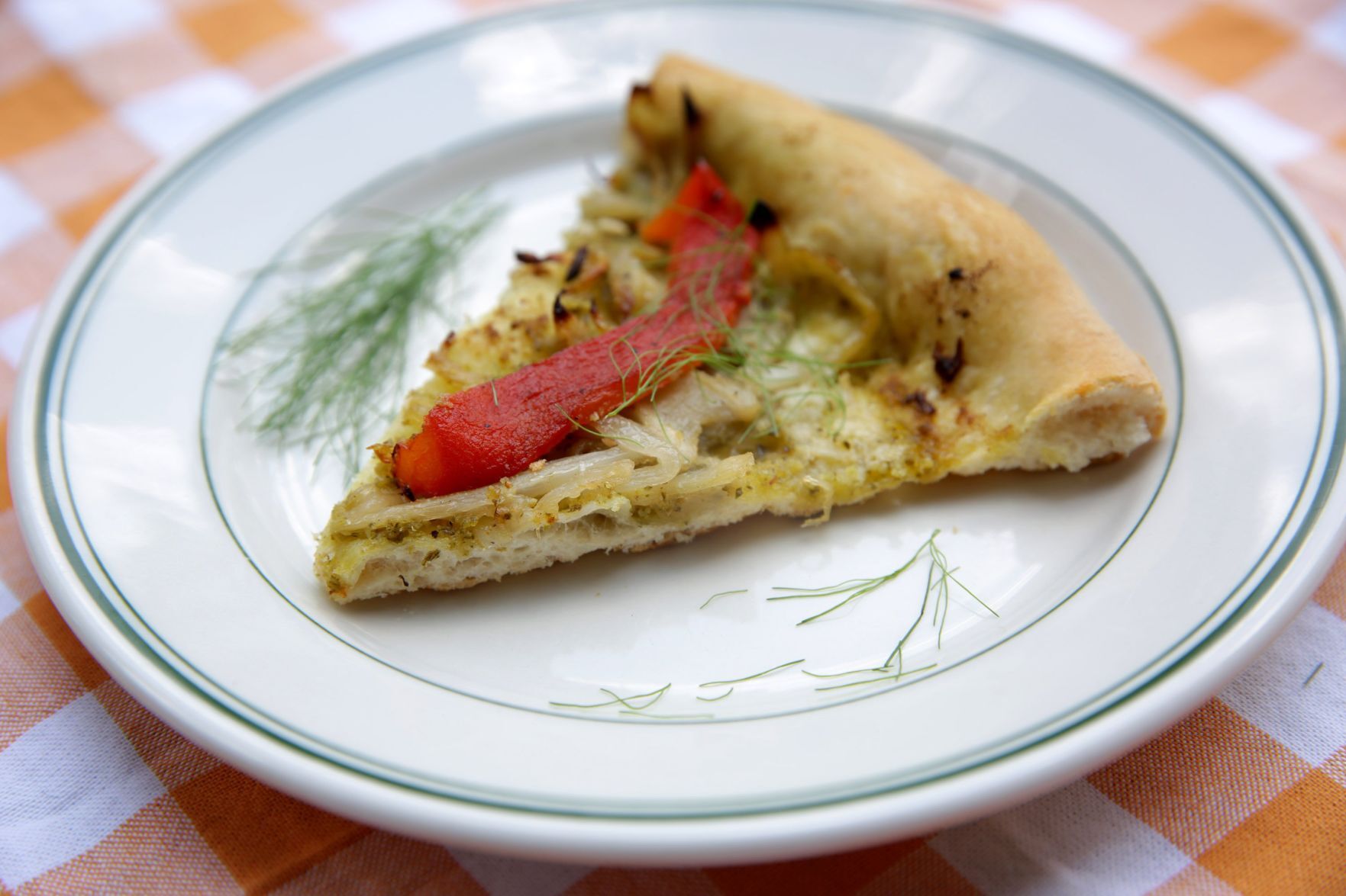 Homemade pizza, California style